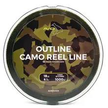 AVID - Vlasec Outline Camo Reel Line 0,33 mm 6,8 kg 1000 m