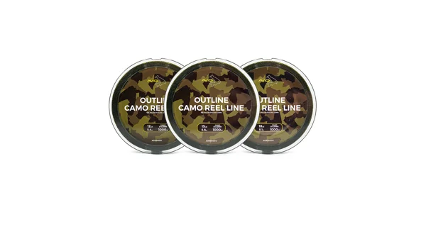AVID - Vlasec Outline Camo Reel Line 0,37 mm 8,1 kg 1000 m