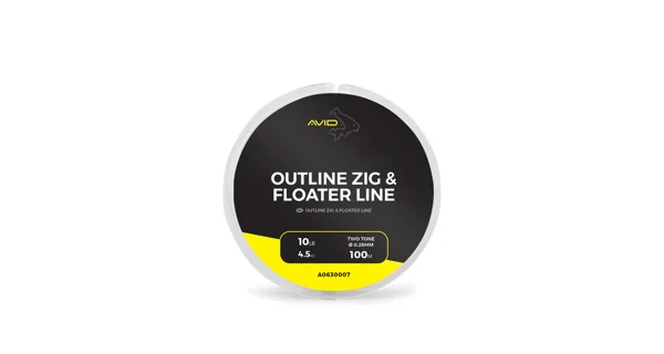 AVID - Vlasec Outline Zig & Floater Line 0,33 mm 15 lb 100 m