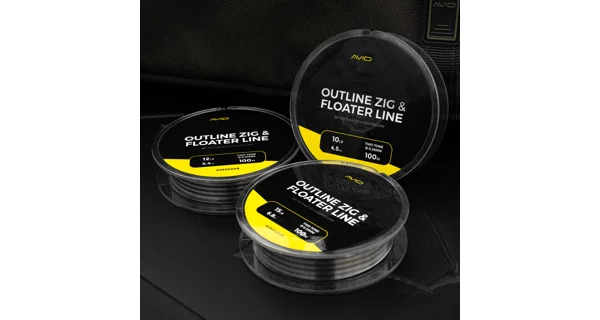 AVID - Vlasec Outline Zig & Floater Line 0,33 mm 15 lb 100 m