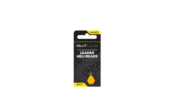 AVID - Zarážky Outline Tungsten Leader Heli Beads