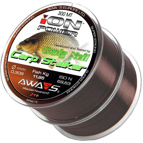 AWA-SHIMA - Vlasec Ion Power Carp Stalker 2 x 300 m 11,95 kg 0,309 mm