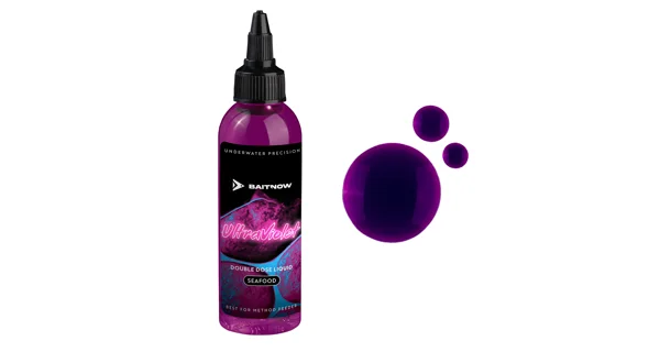 BAITNOW - Atraktor Liquid Method Feeder Double Ultra Violet 100 ml