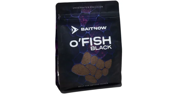 BAITNOW - Krmná směs Method Feeder O'fish Black 800 g