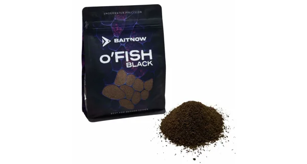 BAITNOW - Krmná směs Method Feeder O'fish Black 800 g