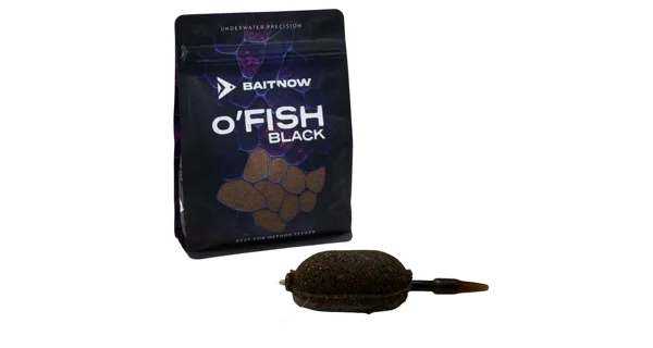 BAITNOW - Krmná směs Method Feeder O'fish Black 800 g