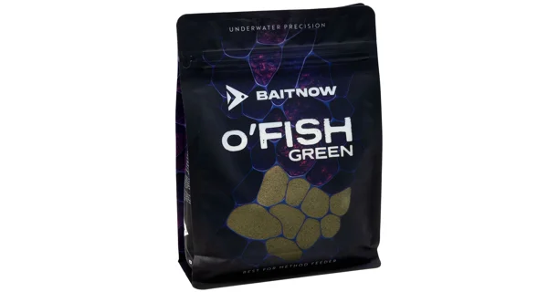 BAITNOW - Krmná směs Method Feeder O'fish Green 800 g
