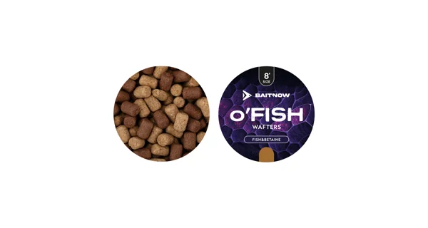 BAITNOW - Nástraha Wafters Method Feeder O'fish Betaine 8 mm 24 g