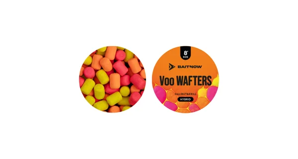 BAITNOW - Nástraha Wafters Method Feeder Voo Hybrid 8 mm 21 g