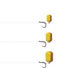BAITNOW - Nástraha Wafters Method Feeder Yolo Yellow & Bronze Coarse Corn 6-8-10 mm 24 g