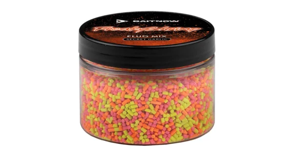 BAITNOW - Přísada Method Feeder Fluo Mix Freaky Shrimp 150 ml