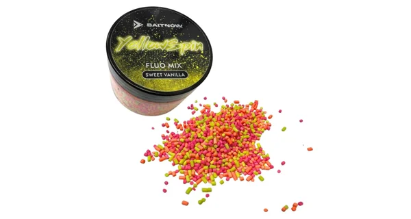 BAITNOW - Přísada Method Feeder Fluo Mix Yellow Spin 150 ml