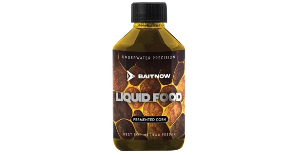 BAITNOW - Tekutá potrava Liquid Method Feeder 250 ml Fermentovaná kukuřice