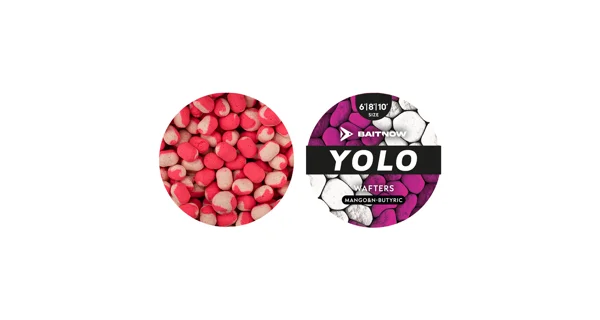 BAITNOW - Wafters Method Feeder Yolo White & Pink Mango N-Butyric 6-8-10 mm 24 g