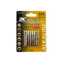 BATERIE CENTRUM - Baterie BC LR03/4BP mikro maxima 4 ks BATERIE CENTRUM - Baterie BC LR03/4BP mikro maxima 4 ks
