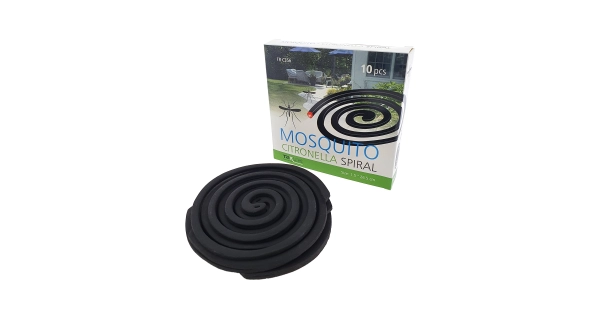 BATERIE CENTRUM - Spirála citronela MOSQUITO REPELLENT (repelent na komáry, 10 ks)