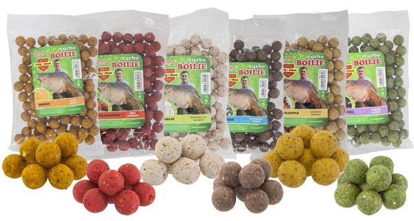 BENZAR MIX - Boilie Turbo 250 g 16 mm Česnek