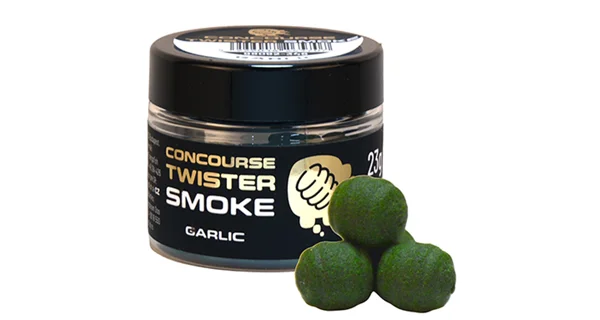 BENZAR MIX - Boilies Concourse Smoke Twister 8 mm Česnek