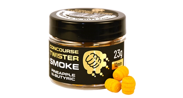 BENZAR MIX - Boilies Concourse Smoke Twister Ananas Kyselina máslová 12 mm 23 g