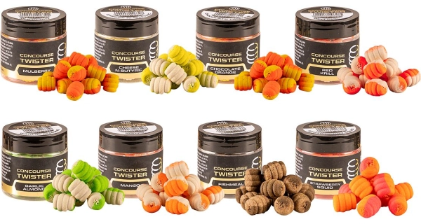 BENZAR MIX - Boilies Concourse Twister Čokoláda Pomeranč 12 mm 60 ml