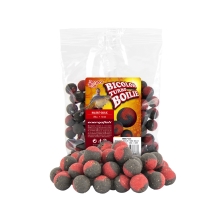 BENZAR MIX - Boilies Turbo Bicolor 250 g Halibut Česnek 16 mm