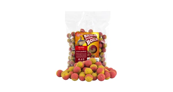 BENZAR MIX - Boilies Turbo Bicolor 250 g Krill Scopex 20 mm