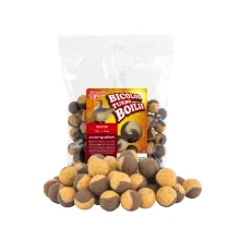 BENZAR MIX - Boilies Turbo Bicolor 250 g Ryba Švestka 16 mm