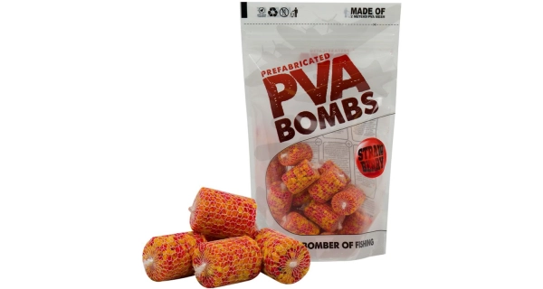 BENZAR MIX - Hotové PVA Bomb Amino Jahoda Scopex 20 ks