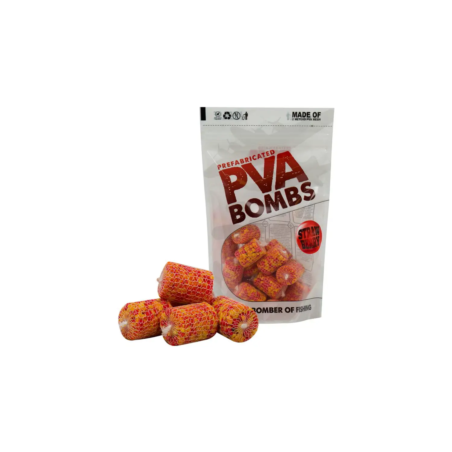 BENZAR MIX BENZAR MIX - Hotové PVA Bomb Amino Jahoda Scopex 20 ks