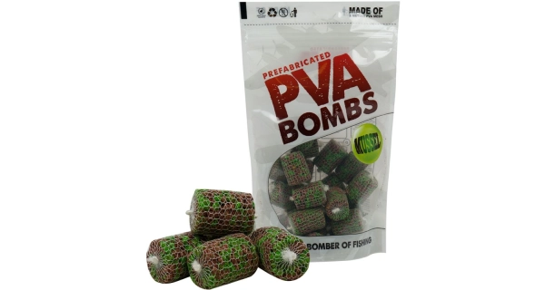 BENZAR MIX - Hotové PVA Bomb Amino Mušle Scopex 20 ks