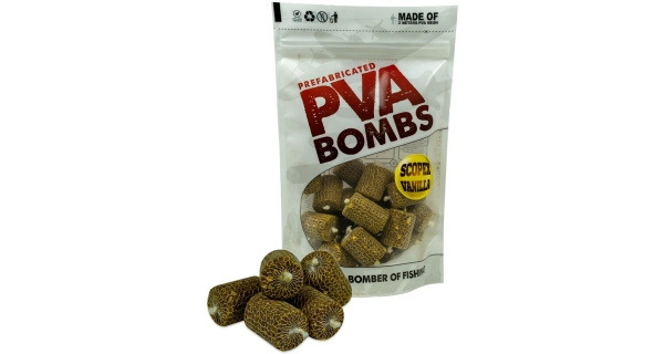 BENZAR MIX - Hotové PVA Bomb Scopex Vanilka 20 ks