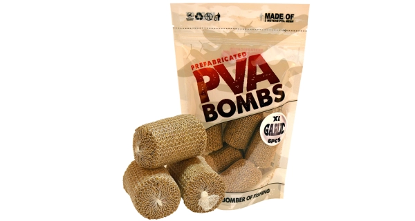 BENZAR MIX - Hotové PVA Bomb XL Amino česnek 6 ks