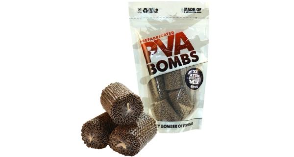 BENZAR MIX - Hotové PVA Bomb XL Atom Pellet Mix 6 ks
