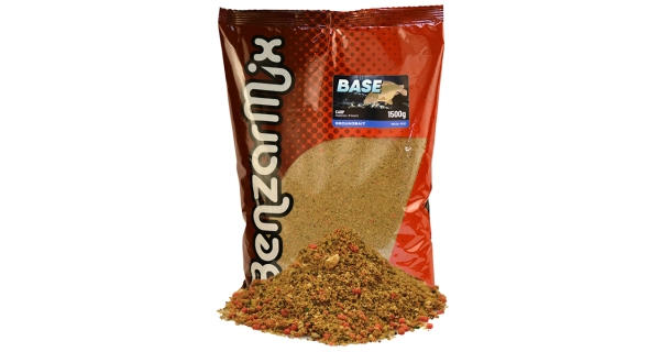BENZAR MIX - Krmítková směs Base Serie Groundbait 1,5 kg Carp Base