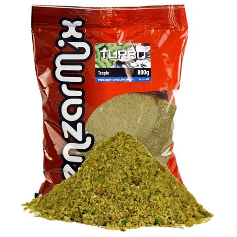 BENZAR MIX - Krmítková směs Turbo Feeder 800 g Kiwi kokos