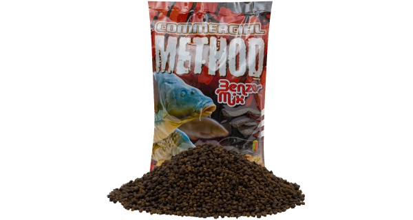 BENZAR MIX - Krmná směs a pelety Commercial 800 g Black Halibut