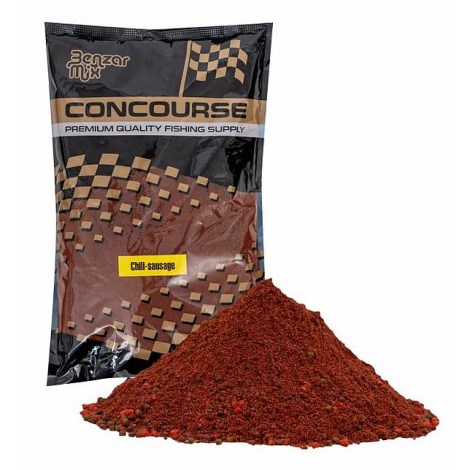 BENZAR MIX - Krmná směs a pellet Concourse Method 800 g Chilli Klobása