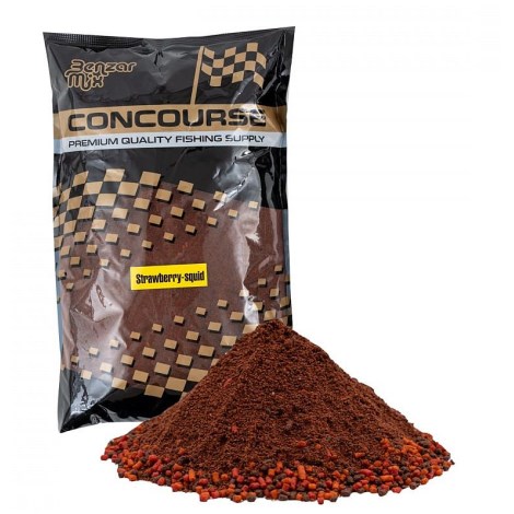 BENZAR MIX - Krmná směs a pellet Concourse Method 800 g Jahoda Oliheň