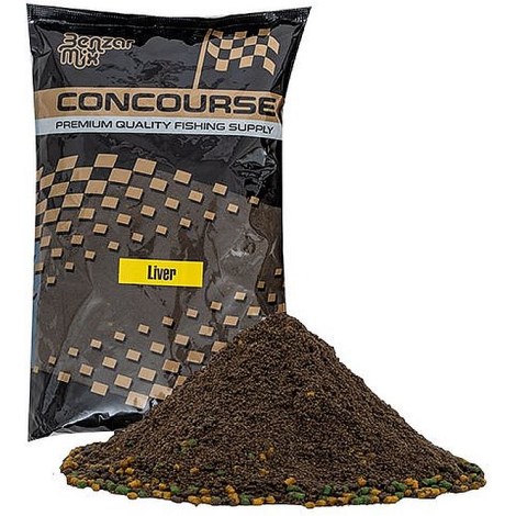 BENZAR MIX - Krmná směs a pellet Concourse Method 800 g Játra