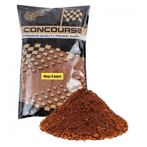 BENZAR MIX - Krmná směs a pellet Concourse Method 800 g Mango Kyselina máslová