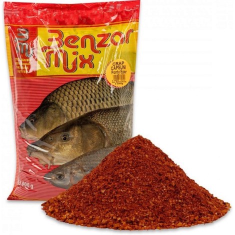 BENZAR MIX - Krmná směs Kapr Jahoda 3 kg