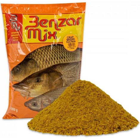 BENZAR MIX - Krmná směs Kapr Med 3 kg