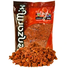 BENZAR MIX - Krmná směs Ready Carp Groundbait Jahoda 1 kg