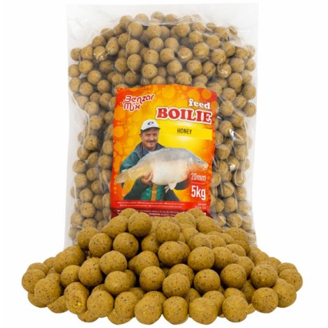 BENZAR MIX - Krmné boilie 20 mm 5 kg Med