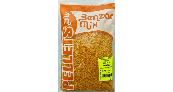 BENZAR MIX - Mikro pelety Feeder 800 g 3,5 mm Ananas