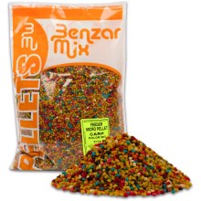 BENZAR MIX - Mikro pelety Feeder 800 g 3,5 mm Color Carp Mix