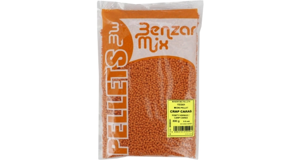 BENZAR MIX - Mikro pelety Feeder 800 g 3,5 mm Kapr Karas
