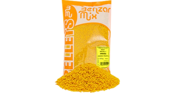 BENZAR MIX - Mikro pelety Feeder 800 g Ananas