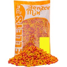 BENZAR MIX - Mikro pelety Feeder 800 g Čokoláda Pomeranč