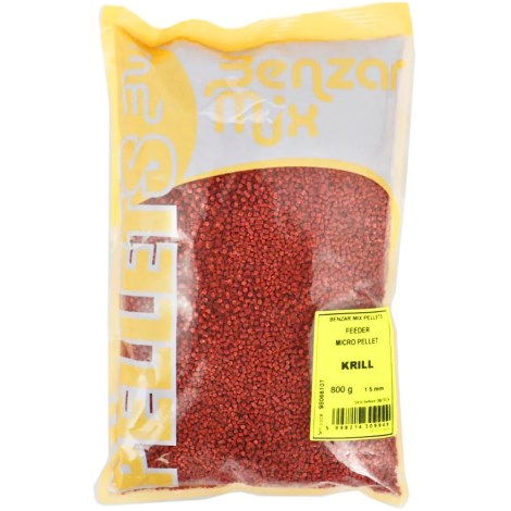 BENZAR MIX - Mikro pelety Feeder 800 g Krill